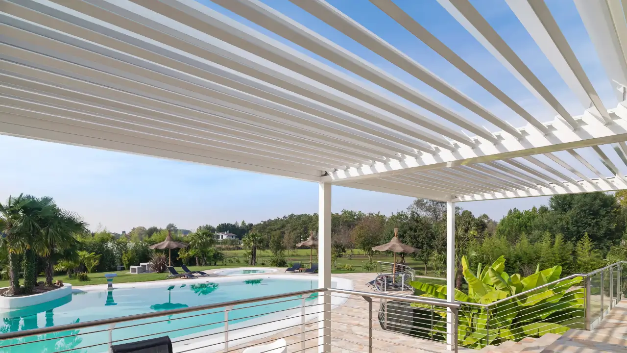 pergola bioclimatica pratic vision detalles