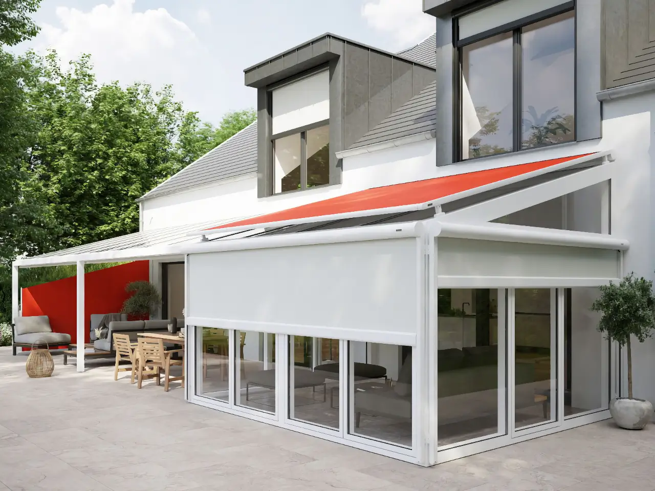 toldo veranda cerrado