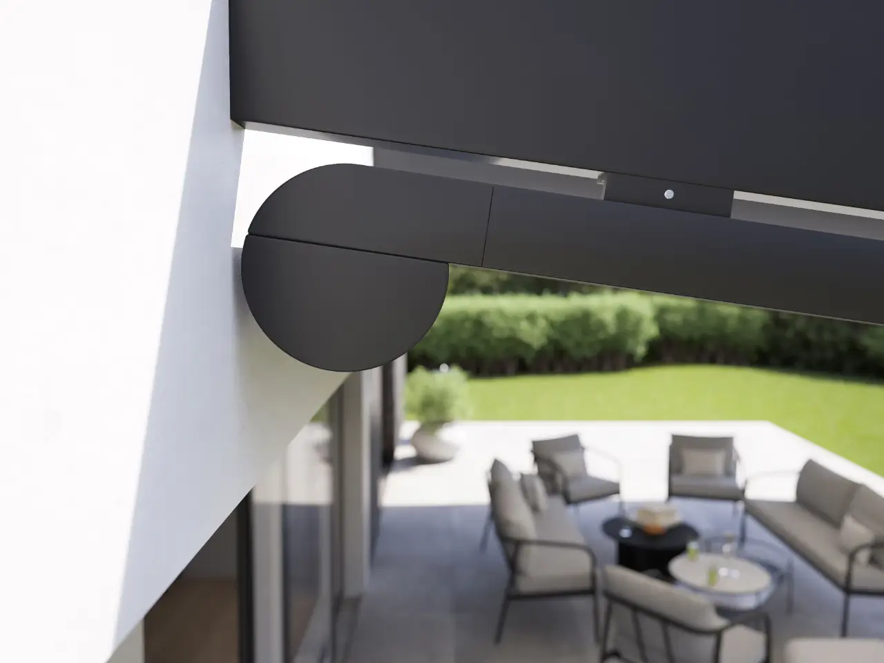 toldo veranda cofre integrado
